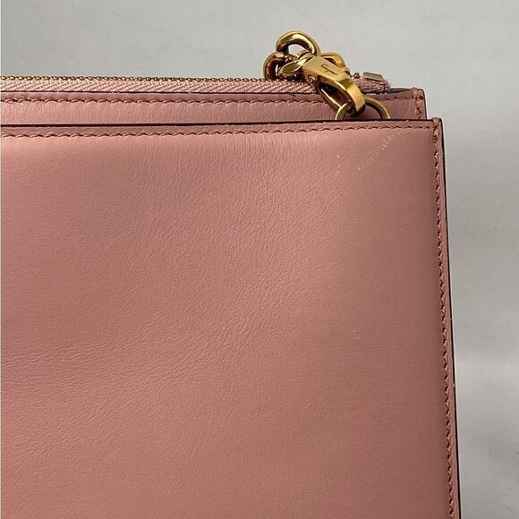 Salvatore Ferragamo Trifolio Pink Shoulder Bag - Picture 16 of 16